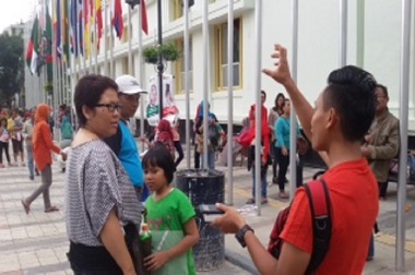 Relawan KAA Juga Datang dari Luar Pulau Jawa